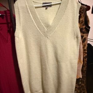 Sunday in Brooklyn V-Neck Sweater Vest dress - mint green Anthropologie